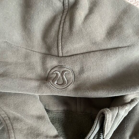 Lululemon Scuba Oversized Full Zip Hoodie Carob Brown - Picture 6 of 11